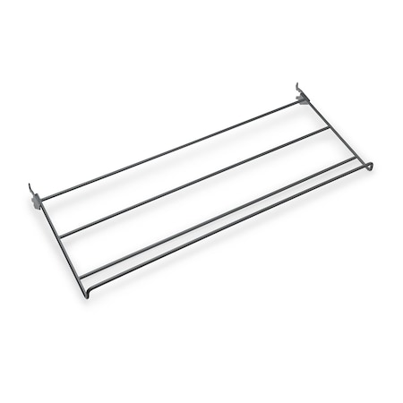 Triton Products Shoe and Boot Rack For Top Track and Hang Rail, 31" W x 2" H x 13-1/4" D 1765